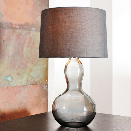 west elm gourd lamp