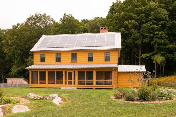 solar panels on a new farmhouse in connecticut by remodelista architect and des 17