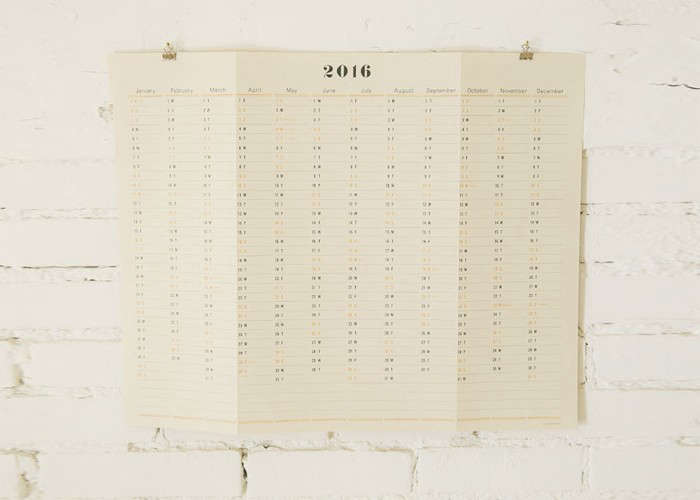 postalco wall calendar | remodelista 19