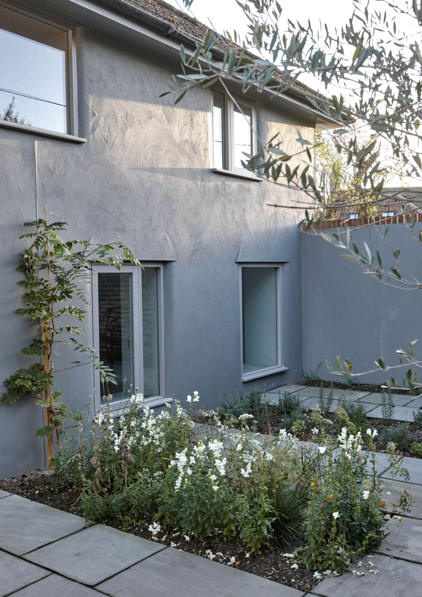 The exterior of the old school was also overhauled. Though the roof was left as is—