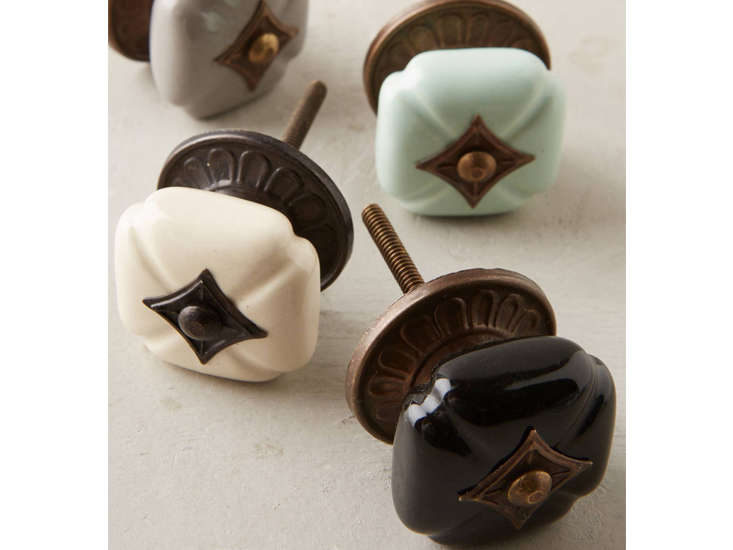 anthropologie&#8\2\17;s highland knobs are \$8 each. 31