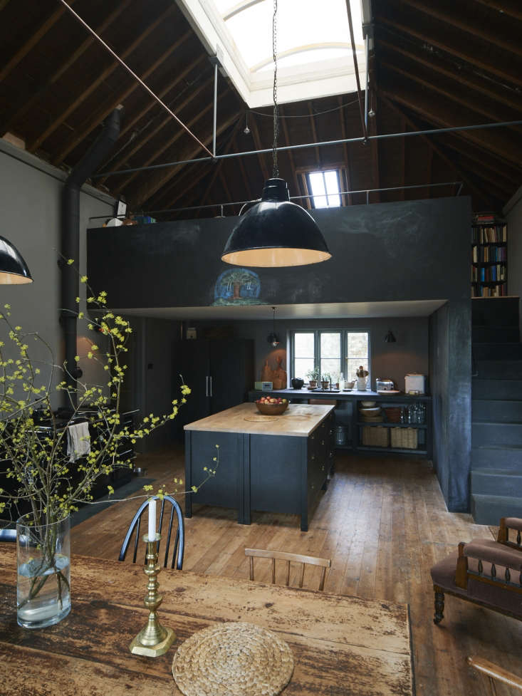 Kitchen of the Week: A Kitchen in a Rescued Billiard Hall, London ...