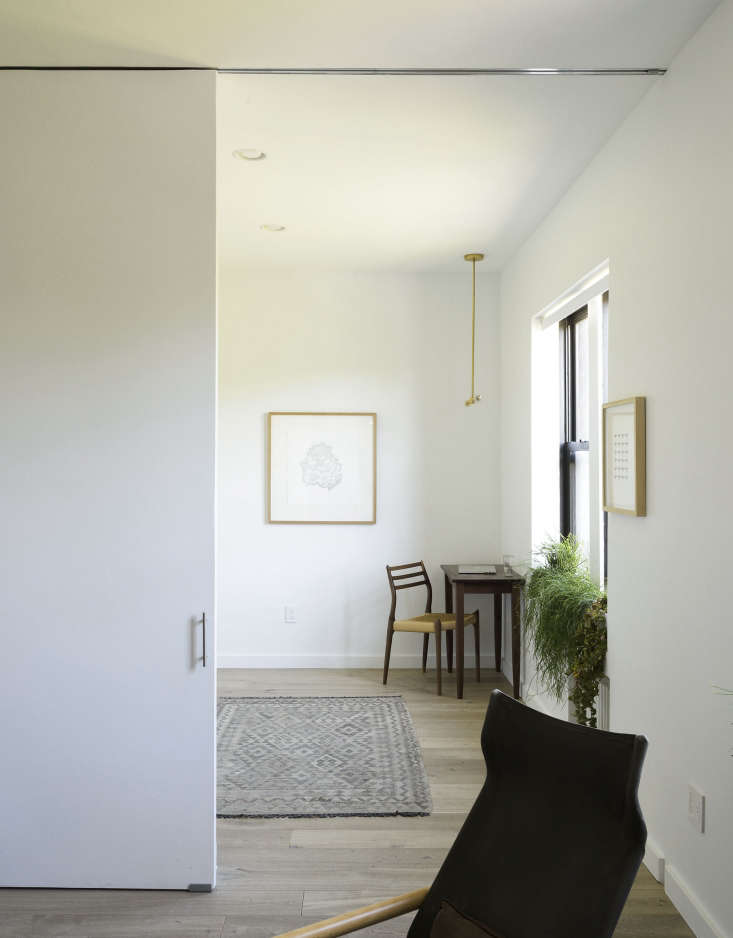 recessed lighting goes a long way in a tiny apartment: see living large in 17