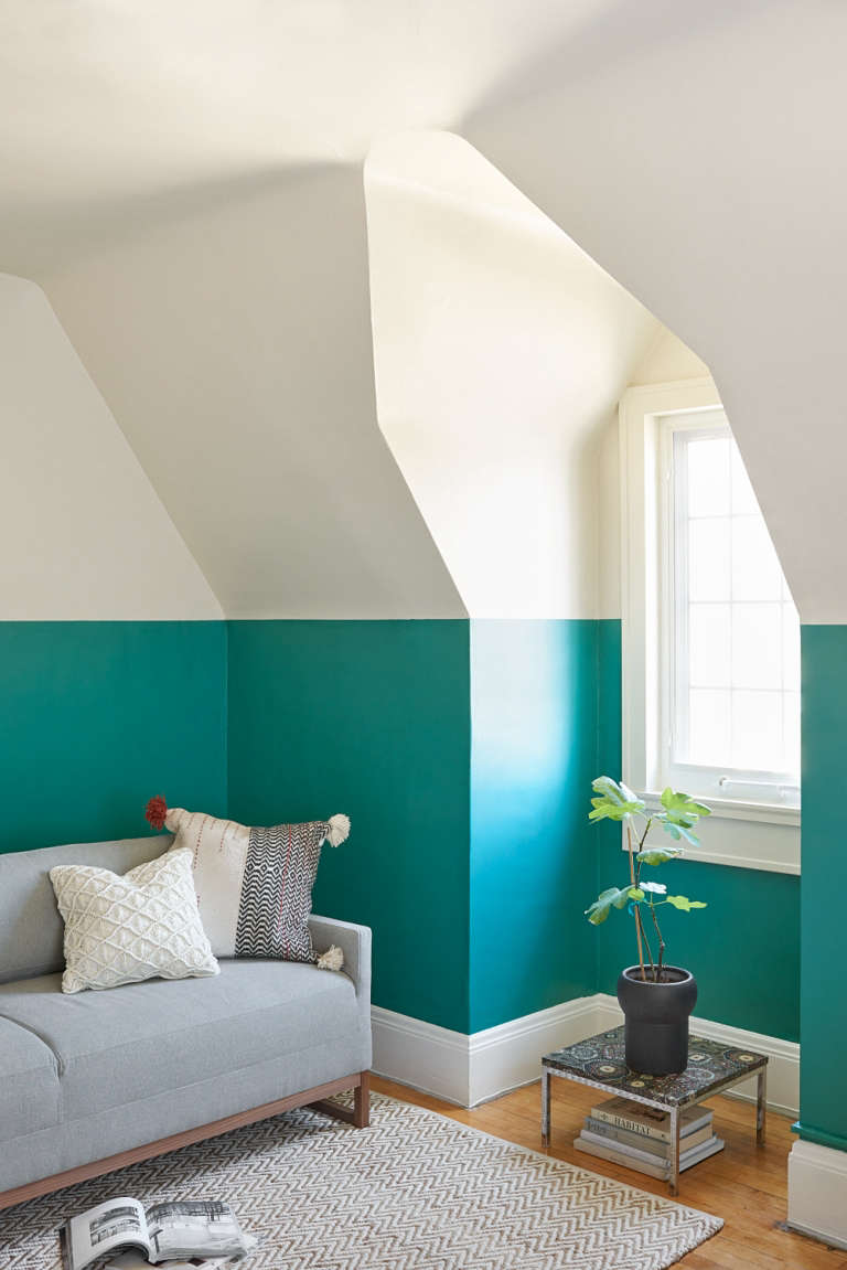 A Vibrant Office Update from Farrow & Ball - Remodelista