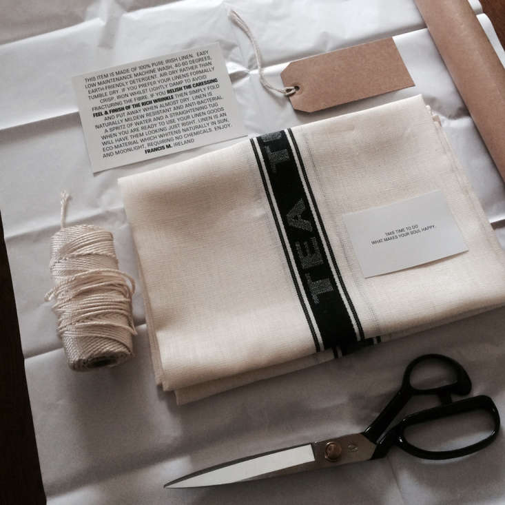 Stealth Luxury Francis M. Irish Linen, Heritage Edition Remodelista