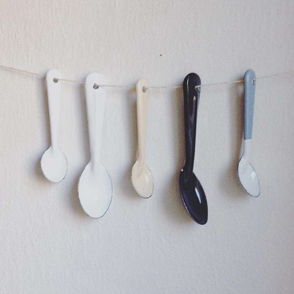 enamelware spoons made in colombia from la merceria in toronto | remodelista 20