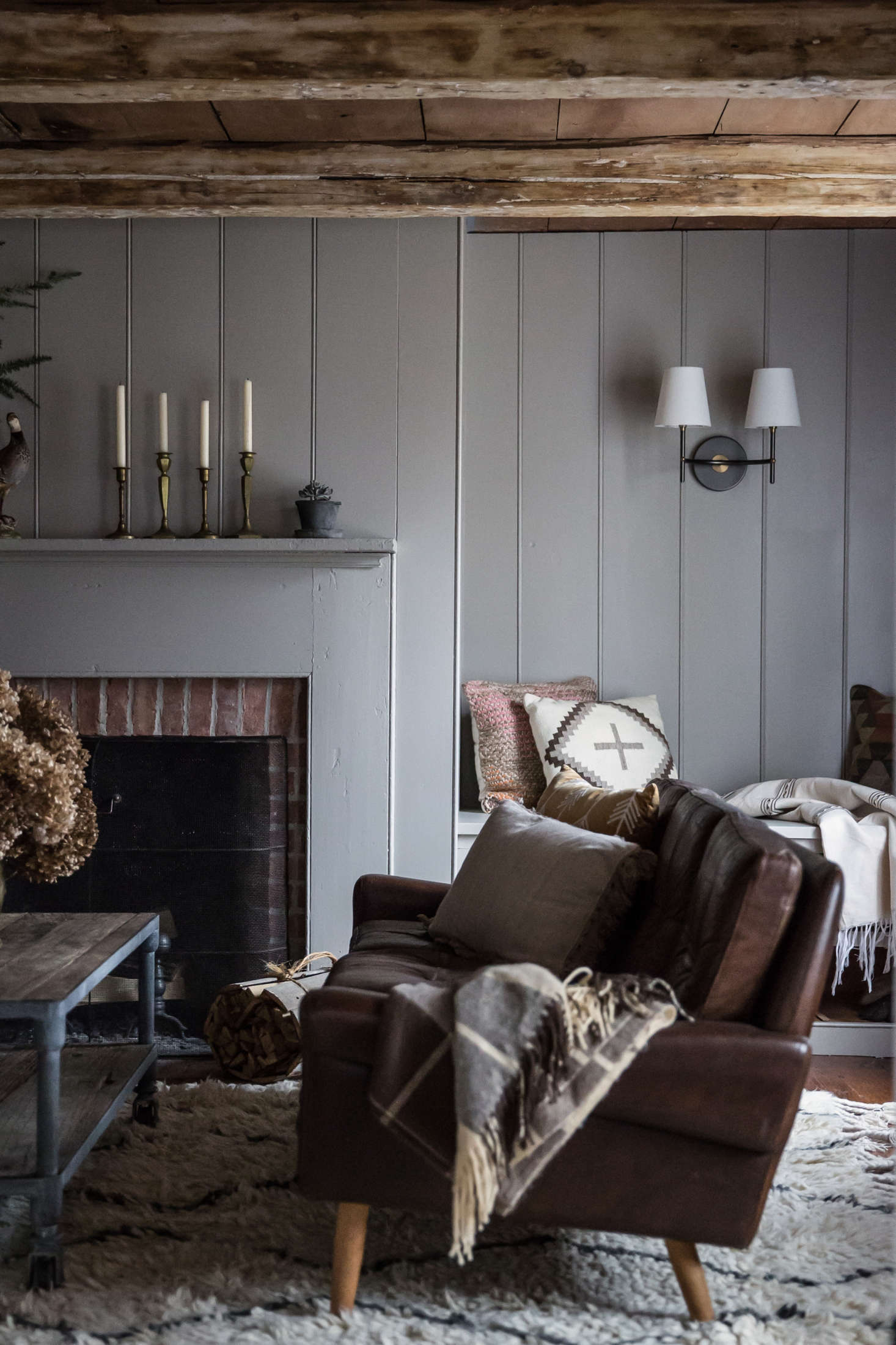 Jersey Ice Cream Co. used a router to create custom, wide, beadboard planking to raise the roof of this farmhouse in Chatham, New York. (See Old Soul: A Revolution-Era Hudson Valley Home Gets an Update from Jersey Ice Cream Co.) Photograph by Beth Kirby.