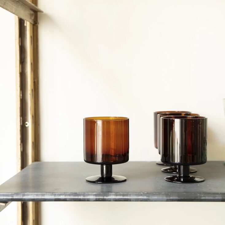 also from merci, the amber wine glass is €\13. 22