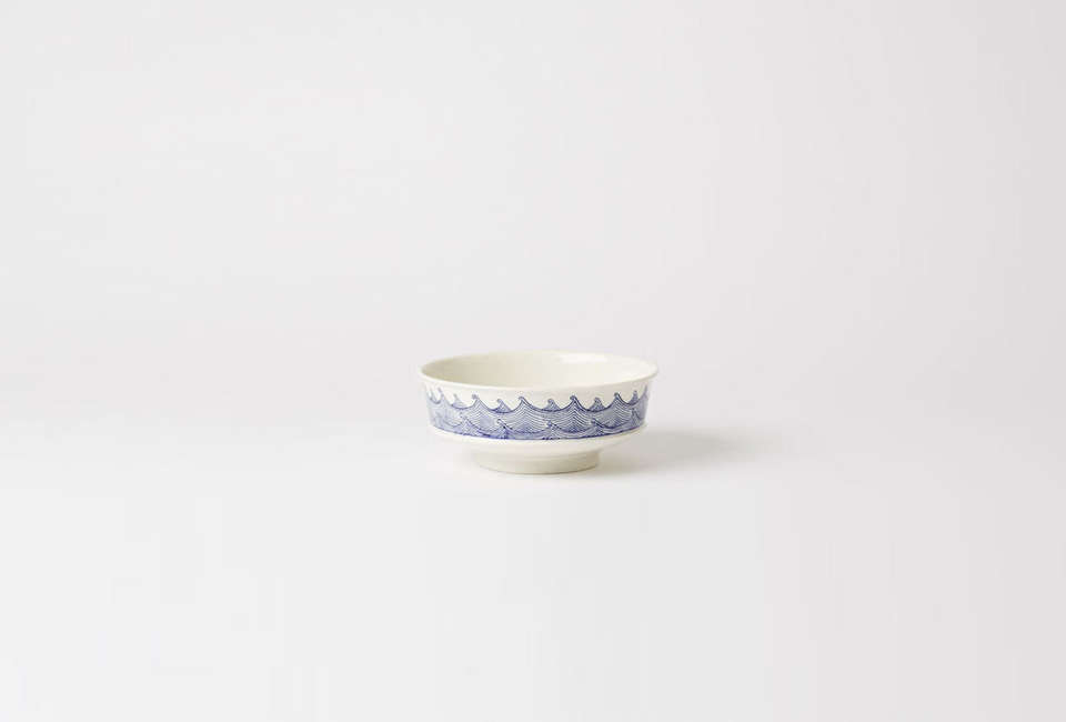 the large waves bowl by renaud sauvé of ateliers des cents ans is \$350 ca 43