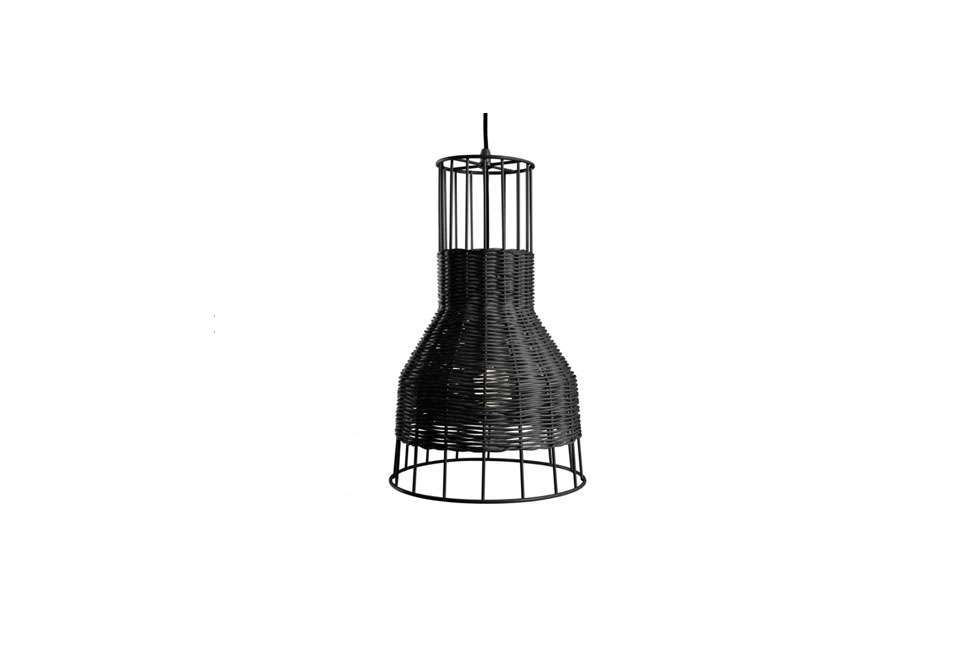 blu dot&#8\2\17;s laika small pendant light in black is \$399. 23