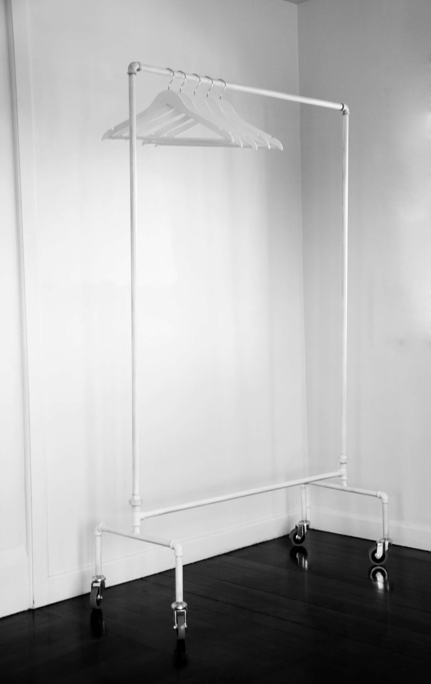 Hang It Anywhere Bespoke Clothing Racks from New Zealand Remodelista