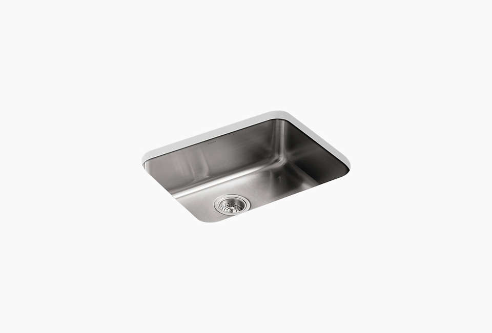 kohler ice rock undermount sink 35