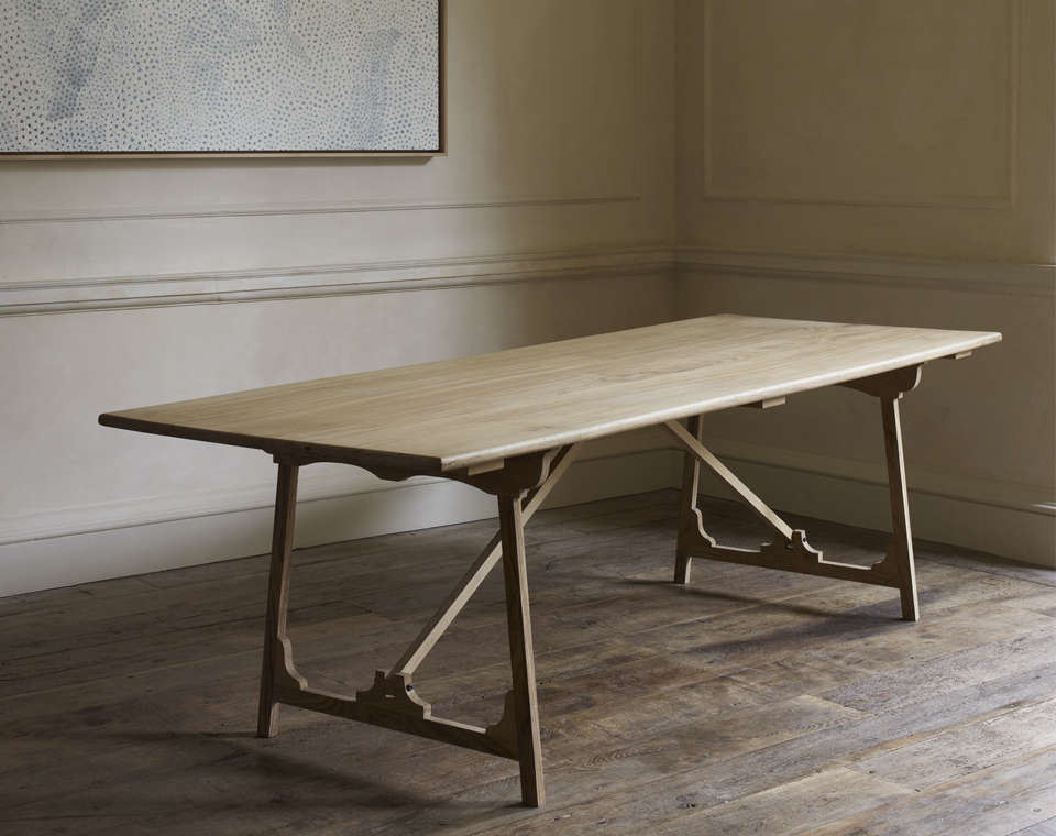 rose uniacke folding campaign refectory table 17