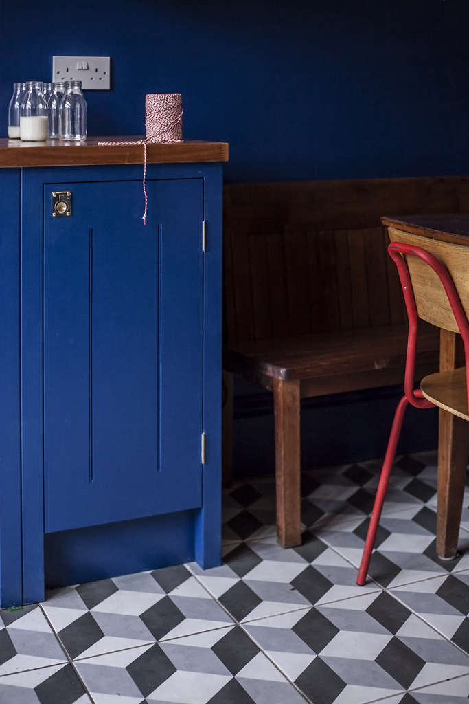 Kitchen of the Week A Brightly Colored (and Cost Conscious) London