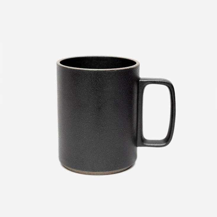 hasami porcelain mug black 20