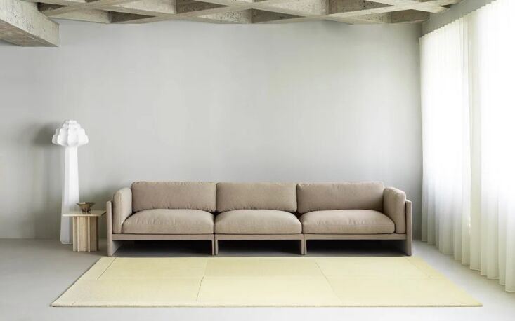 the normann copenhagen softy modular 4 seater sofa is made with fsc certified w 18