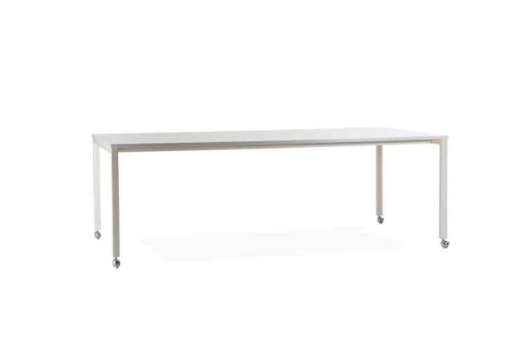 the panton move table, a \1970s design from verner panton, who wanted an entire 18
