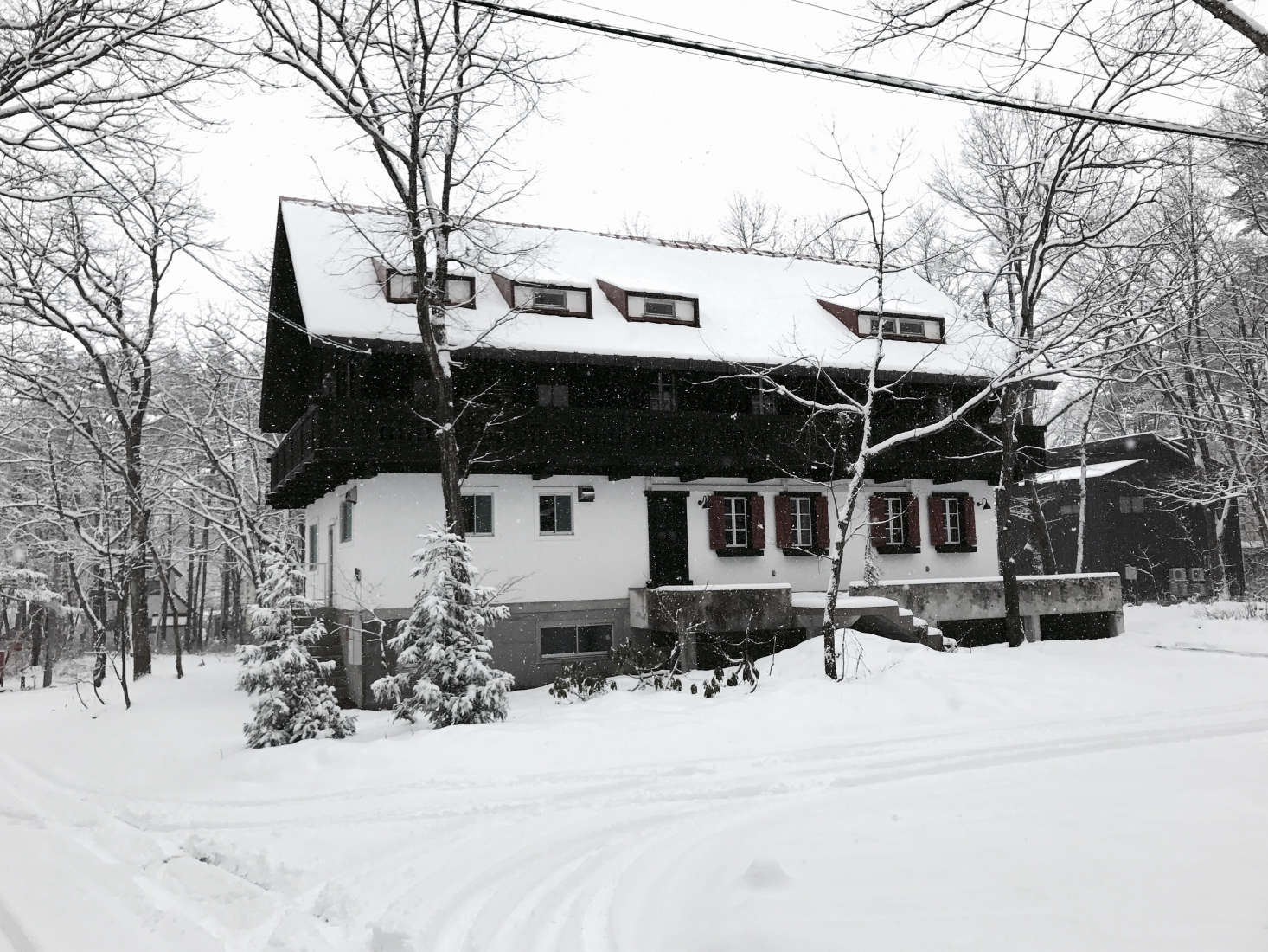 Hansen and Henrik transformed the classic Japanese ski lodge in Hakuba into a showcase for Finn Juhl