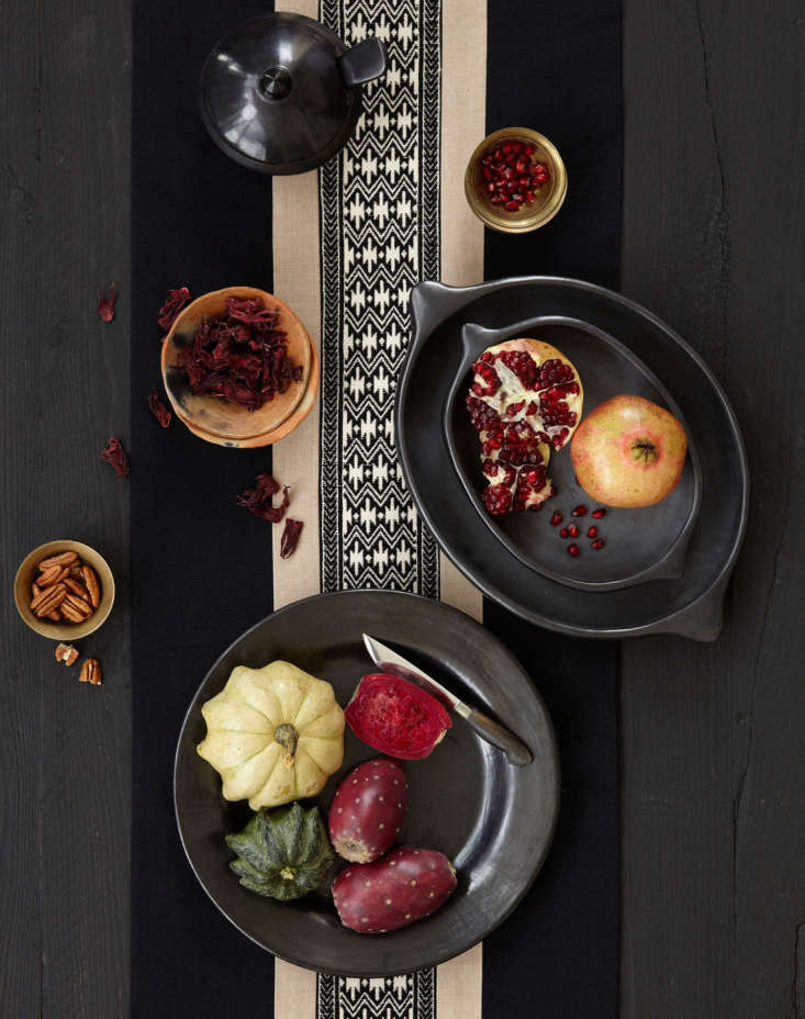 amando serving plates are made in oaxaca of black clay and evoke tradition 17