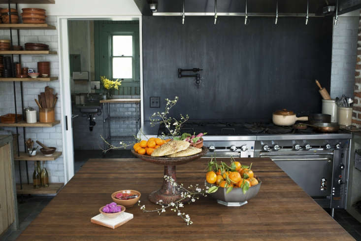 the kitchen island butcher block was custom made with end grain white oak by da 20