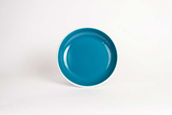 the bornn bloom dinner plate is available in six colors via tableshop; \$\ 18