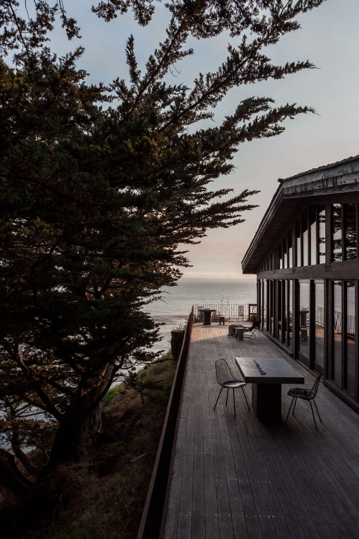  fritz house is built partly into the cliff and has \180 degree views of t 27