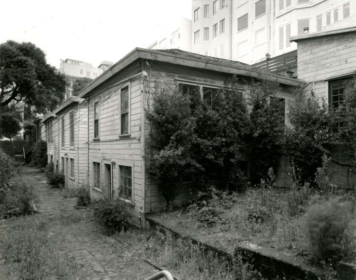 before photo san francisco filbert cottages 1