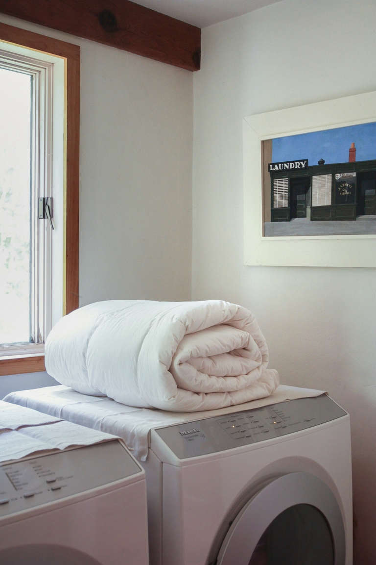 How to wash down comforter