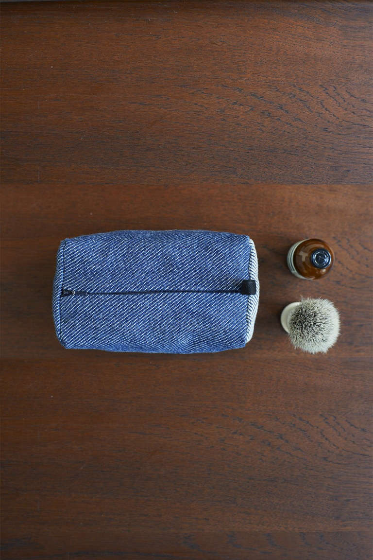 Woven Indigo Soft Goods from Lane and London Cloth Company Remodelista