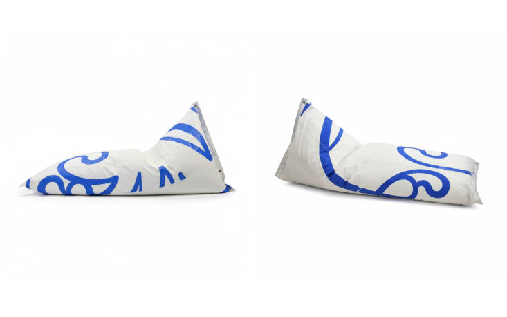 also availavle from devlas: a wide variety of one of a kind poufs for lounging, 18