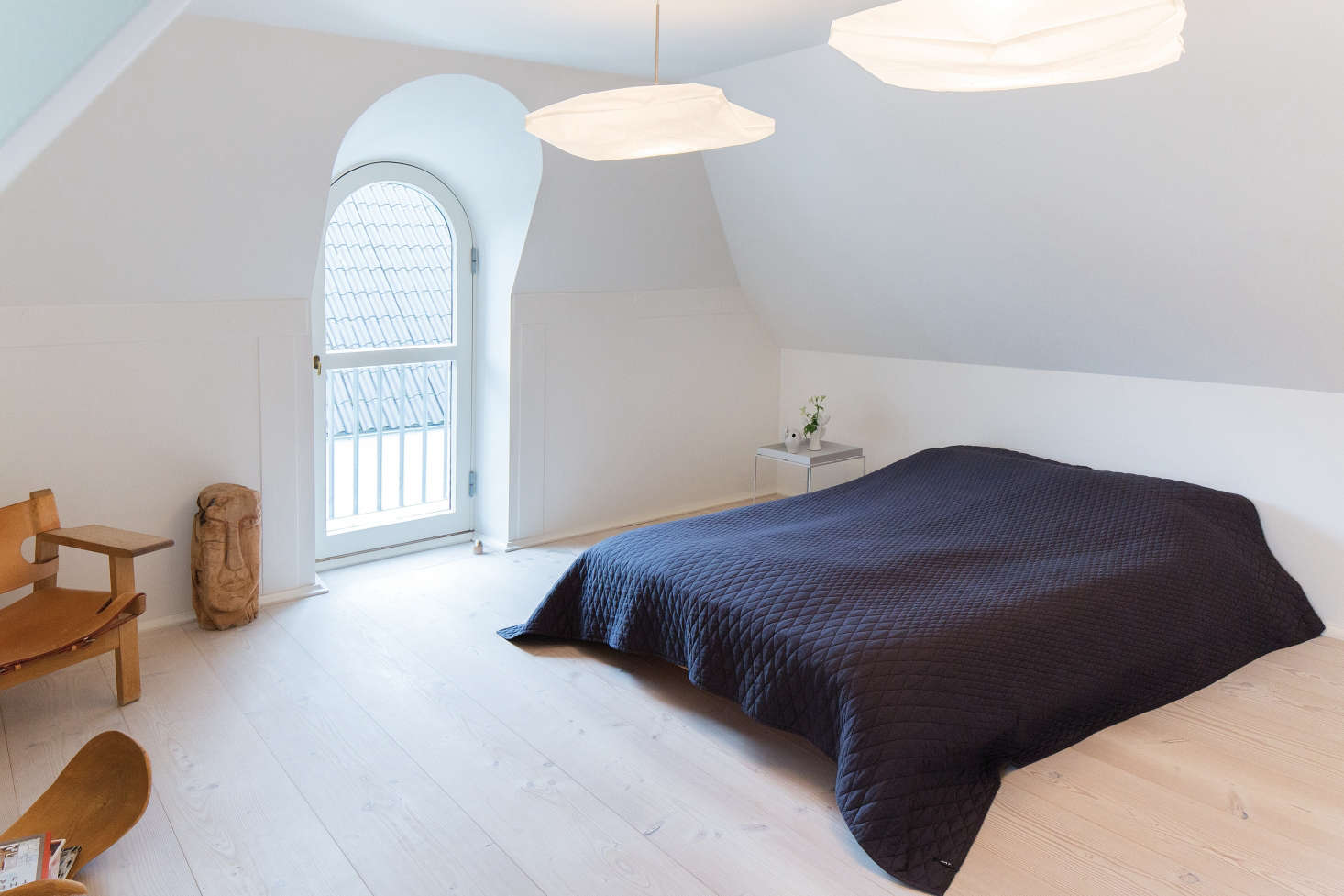 Imagine waking up and putting your bare feet on warm oak floorboards every morning in the winter. Photograph from The Dinesen Family House: A Historic Renovation for Danish Design Royalty.