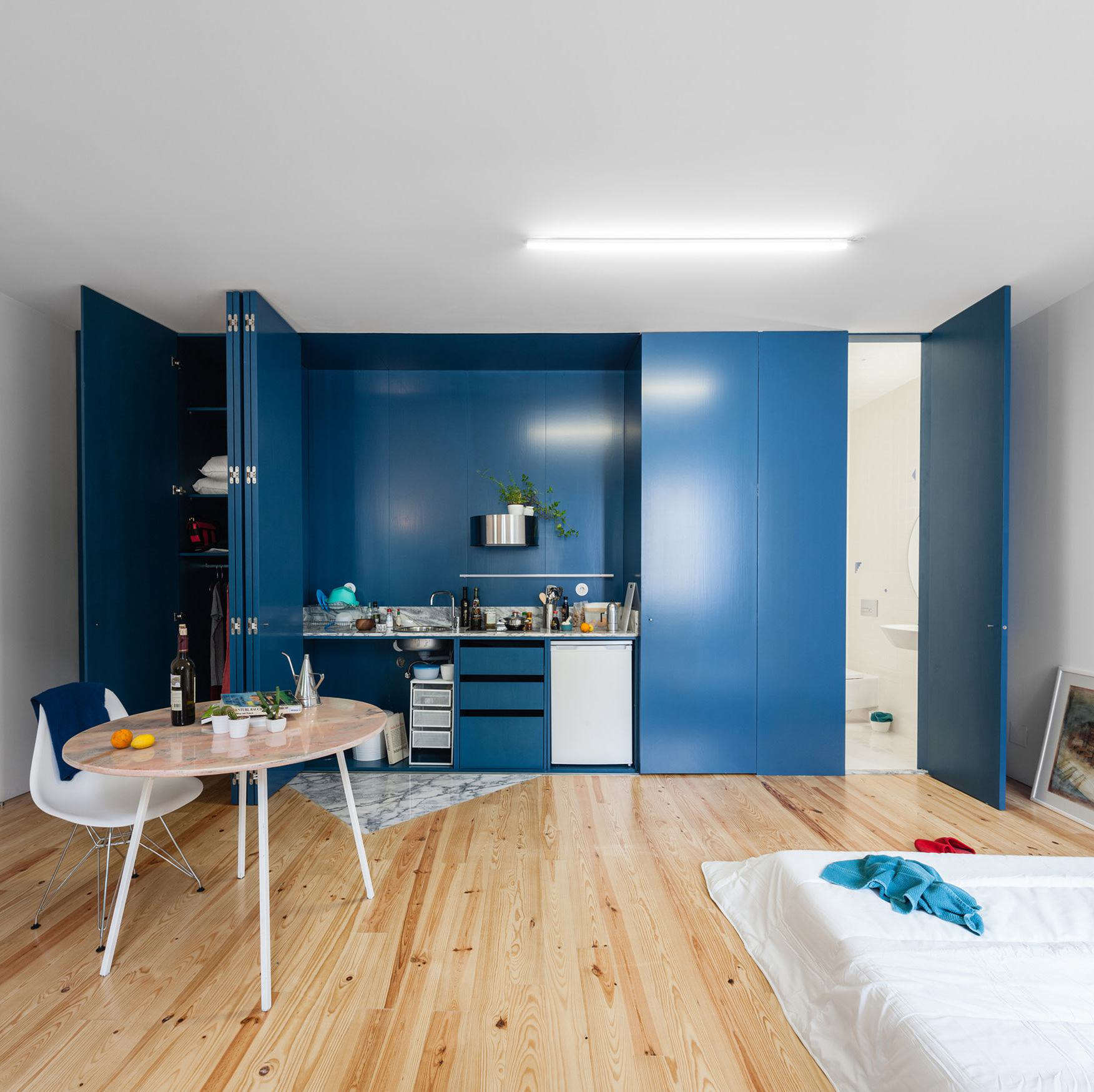 Disappearing Act 15 Minimalist Hidden Kitchens Remodelista