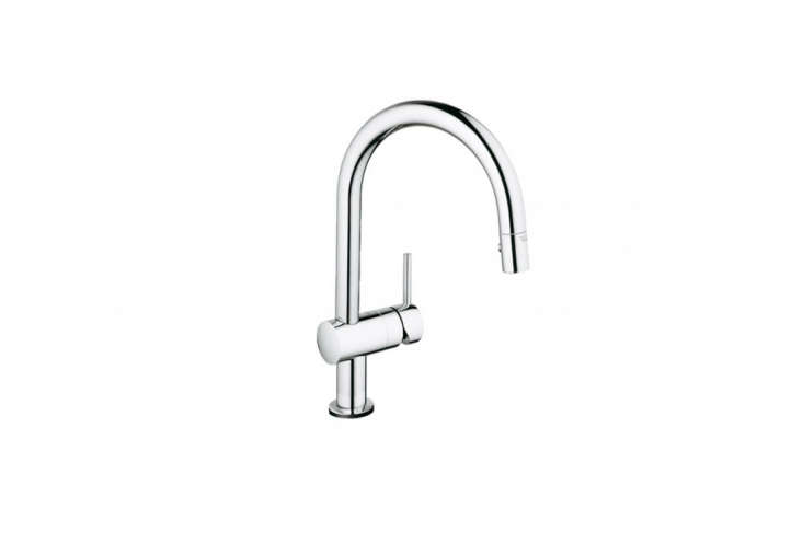 the minta touch pull down faucet from grohe starts at \$6\29.30 for the ch 21