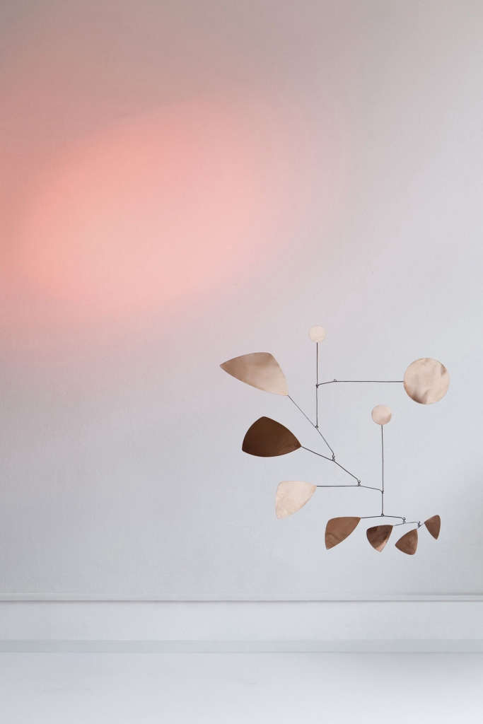 Midcentury-style Alexander Calder-inspired sculptural mobiles by ...