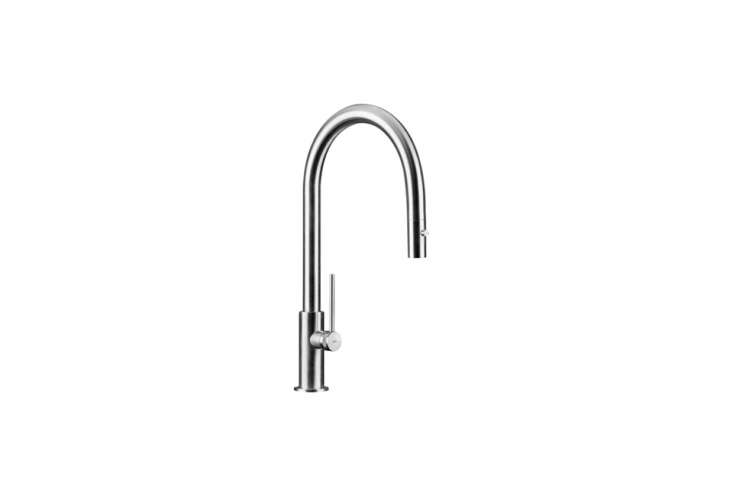 the mgs spin kitchen faucet is a single hole faucet with a rotating spout and c 17