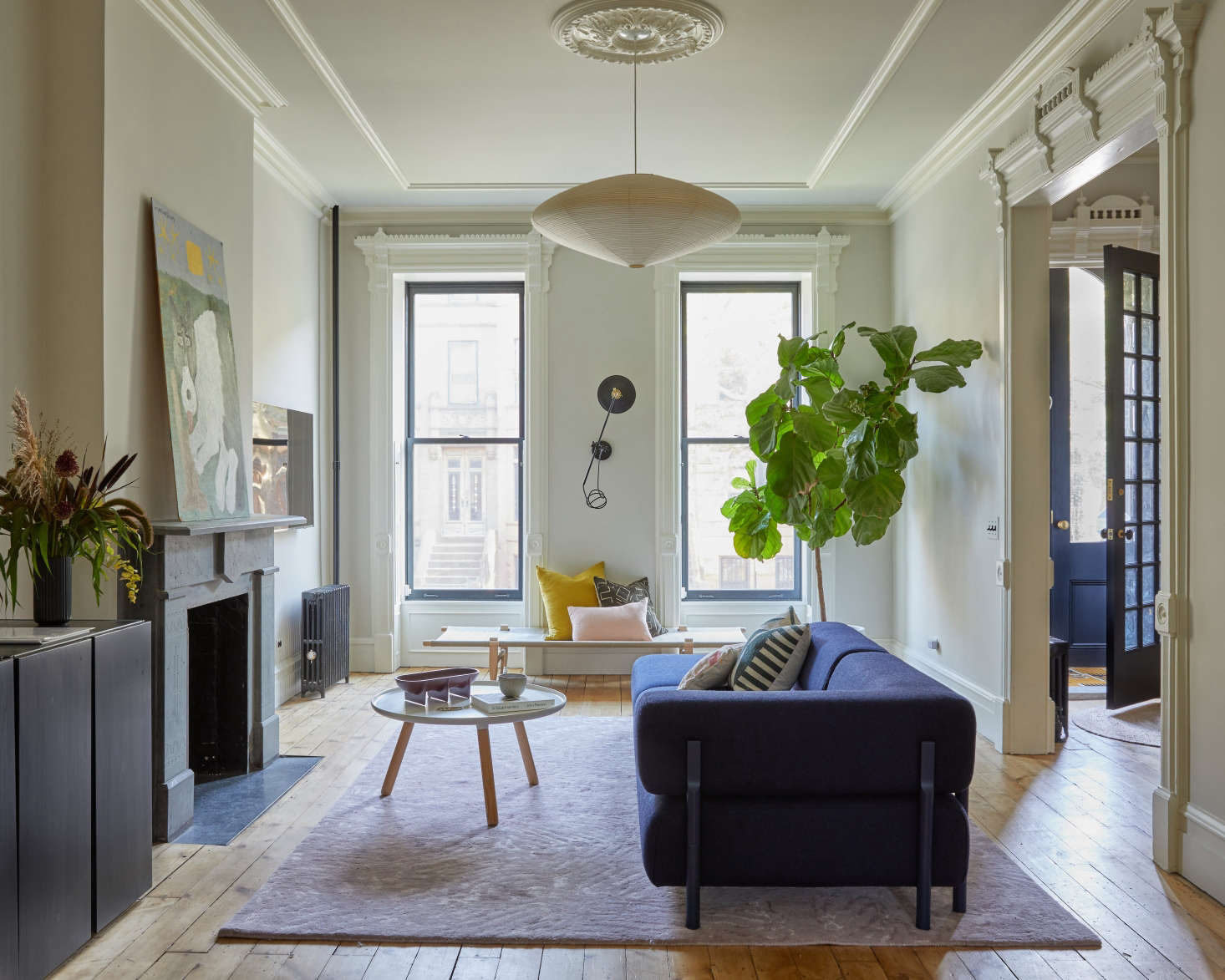 Another floor finished in water-based Bona Naturale; see The Sentimental Minimalist: A Young Architect’s Bed-Stuy Townhouse Makeover for the full project.