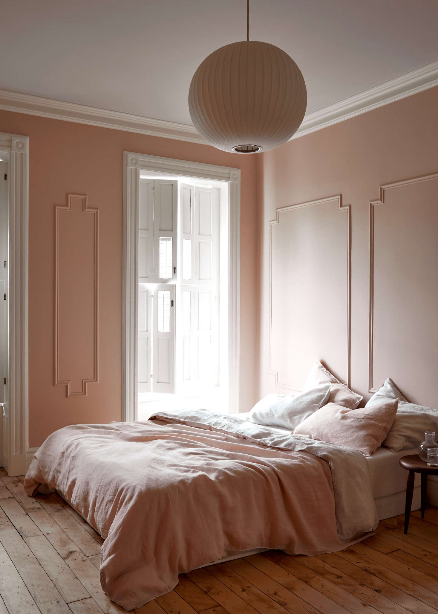Photograph by Kate Sears and styling by Kate S. Jordan in the Brooklyn townhouse of architect Jess Thomas of Shapeless Studio. See more in Dreaming in Color: Sexy Monochrome Bedrooms and The Sentimental Minimalist: A Young Architect’s Bed-Stuy Townhouse Makeover.