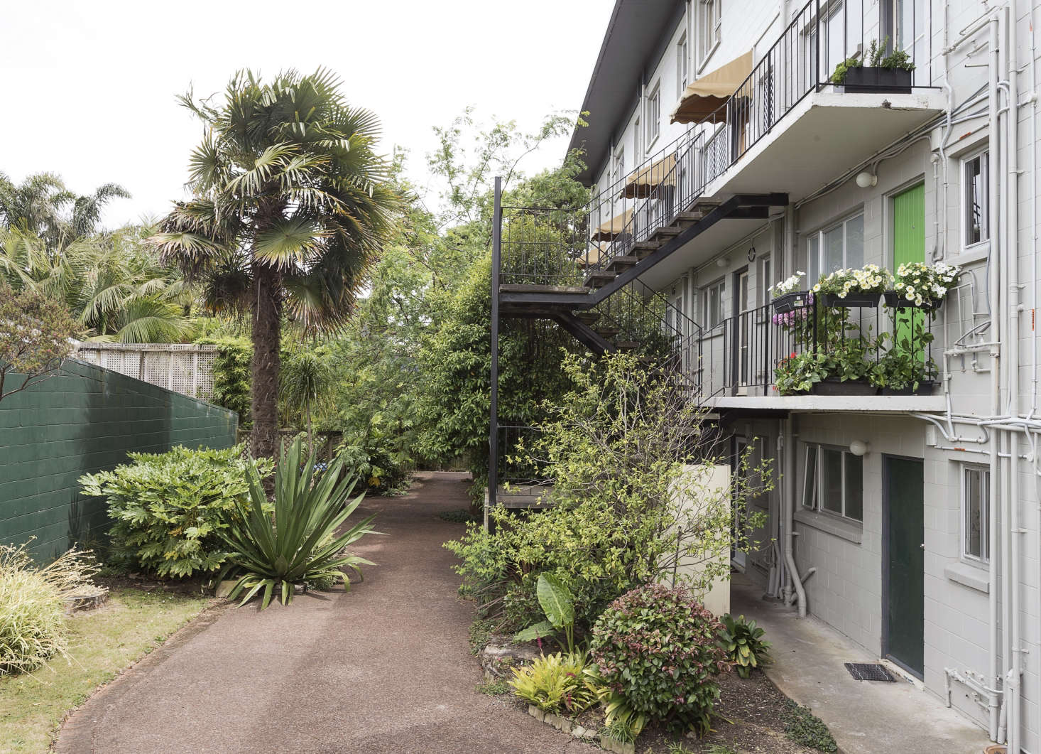 The entrance to the apartment.