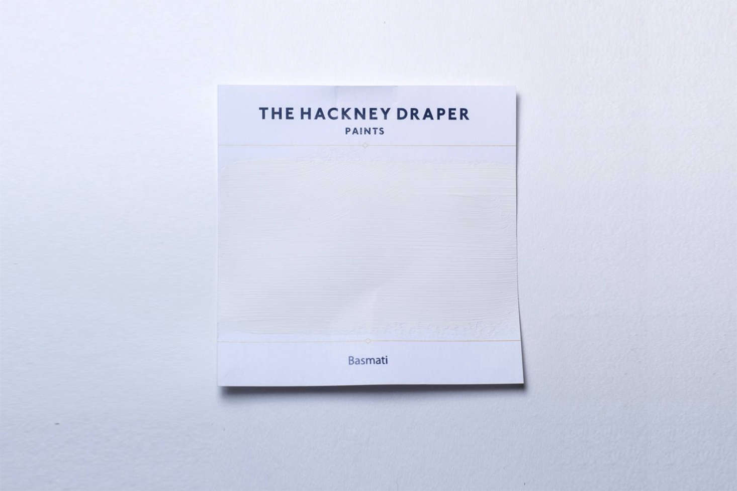 Basmati, a warm white from The Hackney Draper.