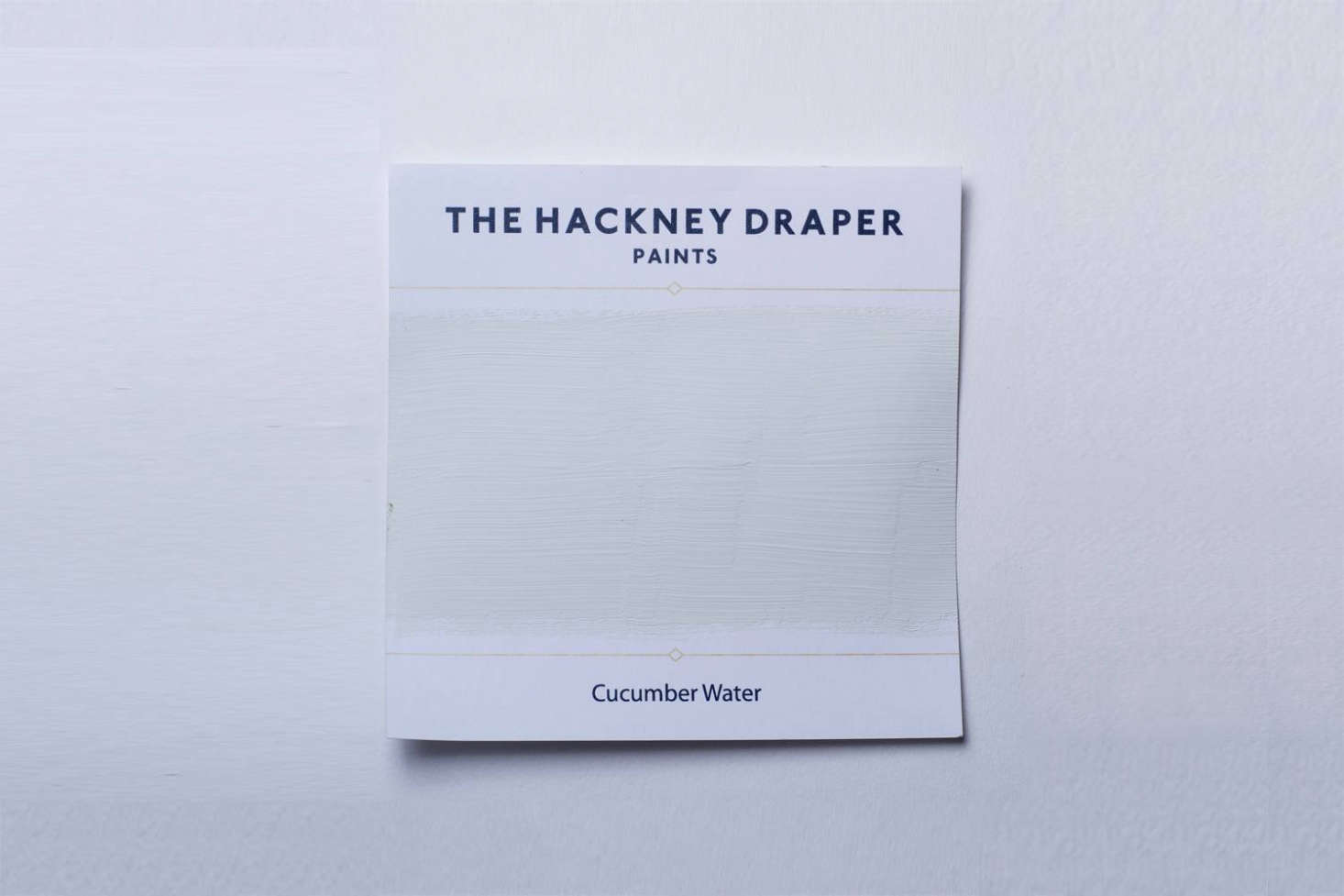 Ultra-pale green called Cucumber Water.