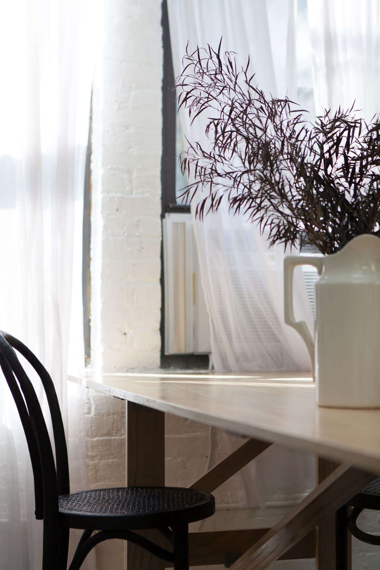 A corner of the dining area.