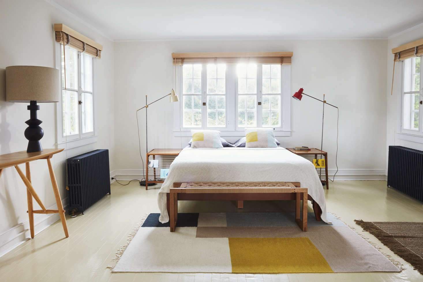 4 Charming and Practical Painted Wood Floors for the Summer Cottage 4 Charming and Practical Painted Wood Floors for the Summer Cottage
