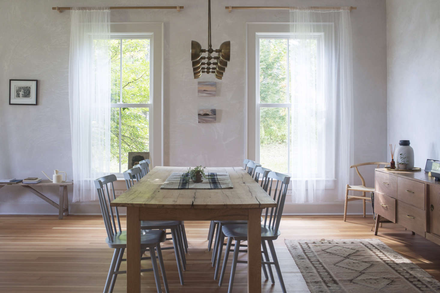 New house remodel in Maine by Jersey Ice Cream Co., glam eatin kitchen