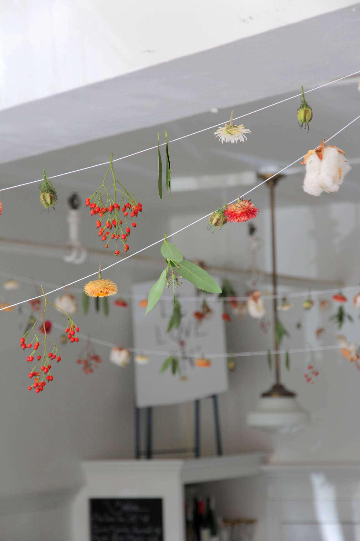 Vary the sizes of the cuttings for an imperfect look.