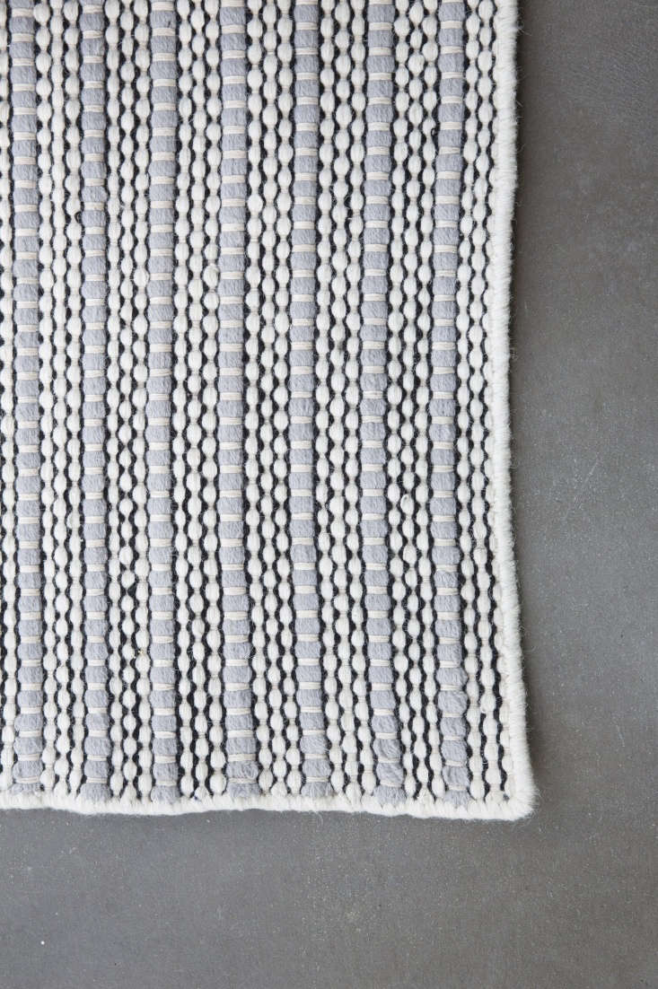 nodi rugs woven wool stripe