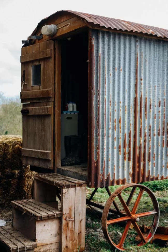 the shepherd&#8\2\17;s hut, before. photograph courtesy of temper studio. 26