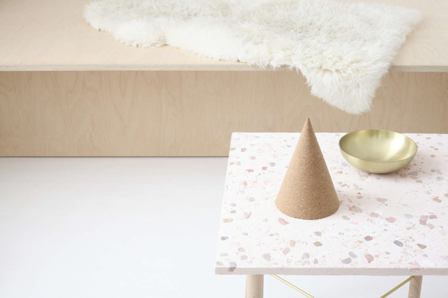 DIY Terrazzo Table by Heju of Paris