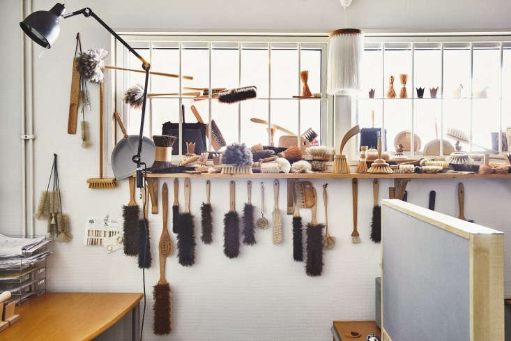 a collection of brushes made over the years. the brushes are designed by a team 18