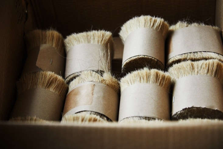 a stock of horsehair for making brushes such as the pastry brush. the company s 23