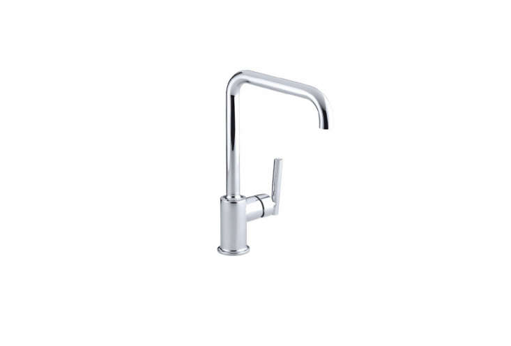 the kohler purist single hole kitchen faucet is the simplest version of ko 19